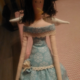 Интерьерная кукла Тильда Весна