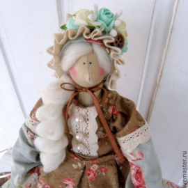 Чайная дама для хранения чайных пакетиков "Агата...шоколадно-карамельный бисквит "