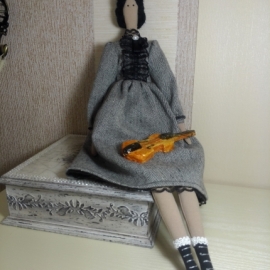 кукла Скрипачка