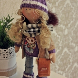 кукла интерьерная