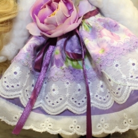 Текстильная интерьерная кукла