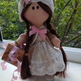 авторская интерьерная кукла для души