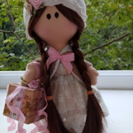 авторская интерьерная кукла для души