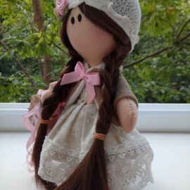 авторская интерьерная кукла для души