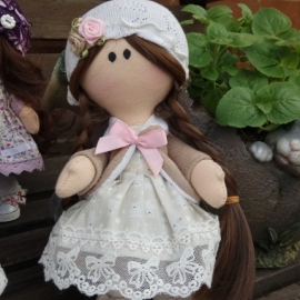 авторская интерьерная кукла для души