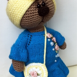 Мишка тильда Лизонька