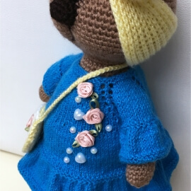 Мишка тильда Лизонька