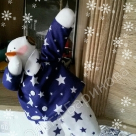 Снеговик в пижаме