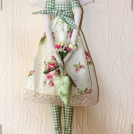 Кукла Тильда "Весенний ангел"