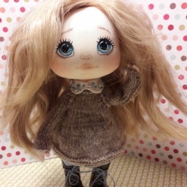 Кукла текстильная