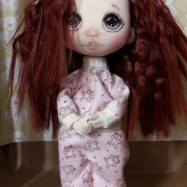 Кукла текстильная