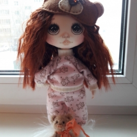 Кукла текстильная