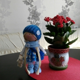 Кукла Полина, Поля...полевые цветы...любимые)