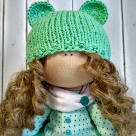 Кукла интерьерная