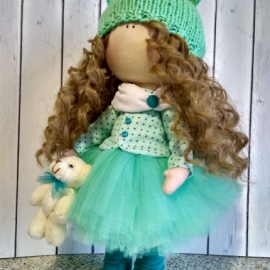 Кукла интерьерная