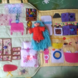 Кукольный домик сумочка