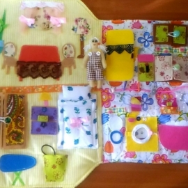 Кукольный домик сумочка