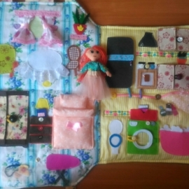 Кукольный домик сумочка