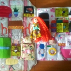 Кукольный домик сумочка