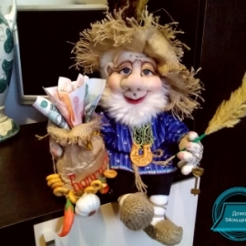 Текстильная кукла Домовой