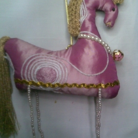 Кукла "Мезенская лошадка", коник.