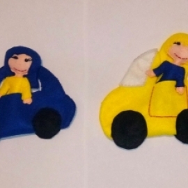 Развивающий коврик "Дорога"