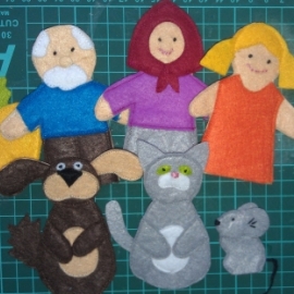 Пальчиковые игрушки.