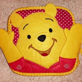 Развивающая книжка из ткани и фетра "Винни-Пух" (дисней)