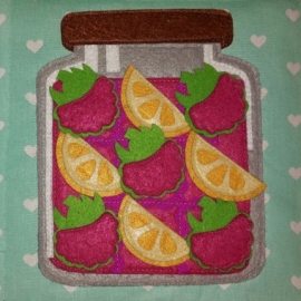 Книжка из ткани и фетра "Играем с Лисичкой"