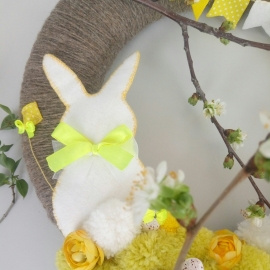 Интерьерный венок “На лужайке”