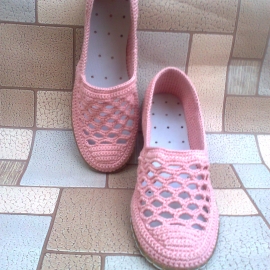 Балетки "Пудра"