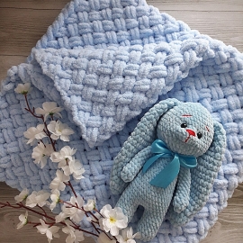 Детский плюшевый плед