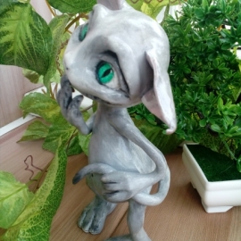 Скромный кот