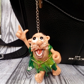 брелок - весёлый островитянин