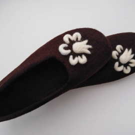 Валяные тапочки