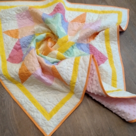 Лоскутное одеяло " Солнечный калейдоскоп"