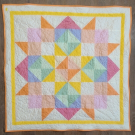 Лоскутное одеяло " Солнечный калейдоскоп"