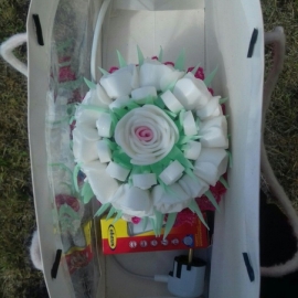 Подарочные наборы - ночник  "Розочки - цветочки"