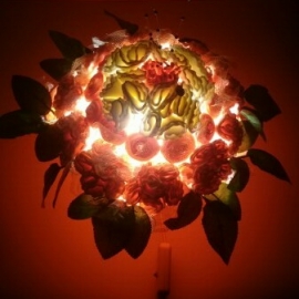 Подарочные наборы - ночник  "Розочки - цветочки"