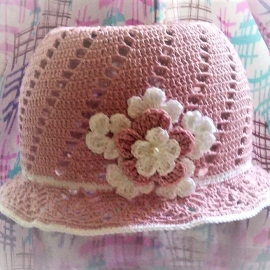 Панамка для девочки "Мамина нежность"