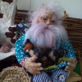 Домовой Федор с котом