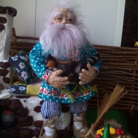 Домовой Федор с котом