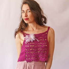 Топ ажурный