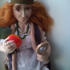 Баба яга с молодильными яблоками