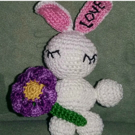 Брелок зайка