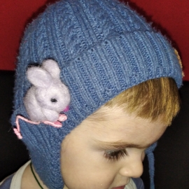 Мышонок - брошка