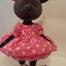 Текстильная игрушка Мышка