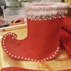 Новогодний сапожок