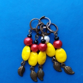 Маркеры для вязания "Жёлтые цветочки"