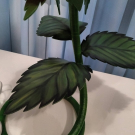 Роза светильник из изолона